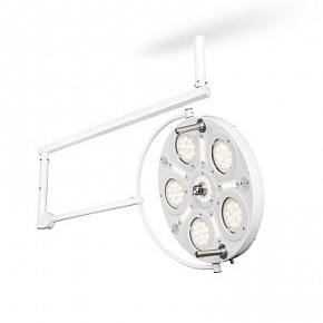 Медицинский хирургический светильник FotonFLY 6S (Потолочный 6-ти модульный с 5-ю радиальными дополнительными модулями «звезда»)