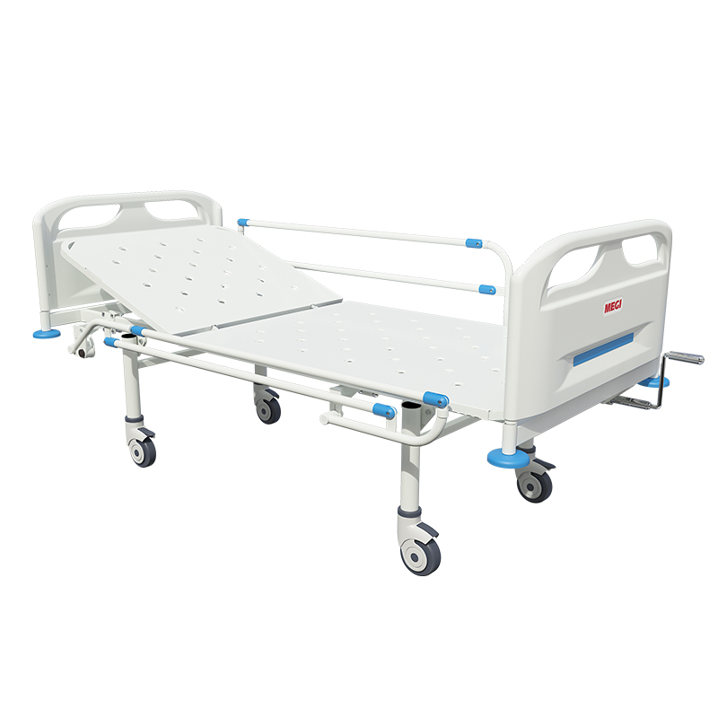 Кровать медицинская функциональная с головным подъемом МЕГИ МСК-2101 с винтовой