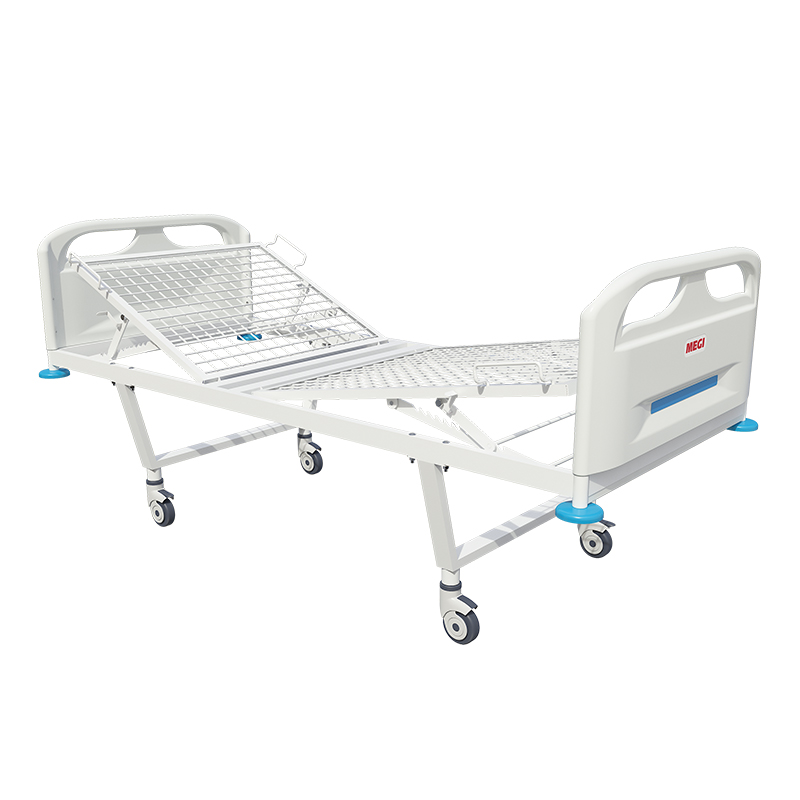 Кровать медицинская функциональная 2-секционная МЕГИ МСК-102П со ступенчатой регулировкой