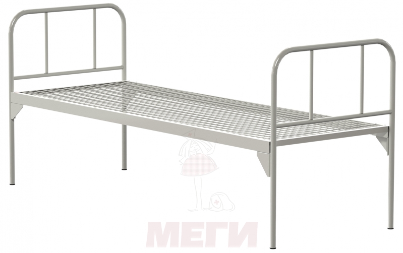 Кровать металлическая общебольничная КФ0-01-МСК (код МСК-117)