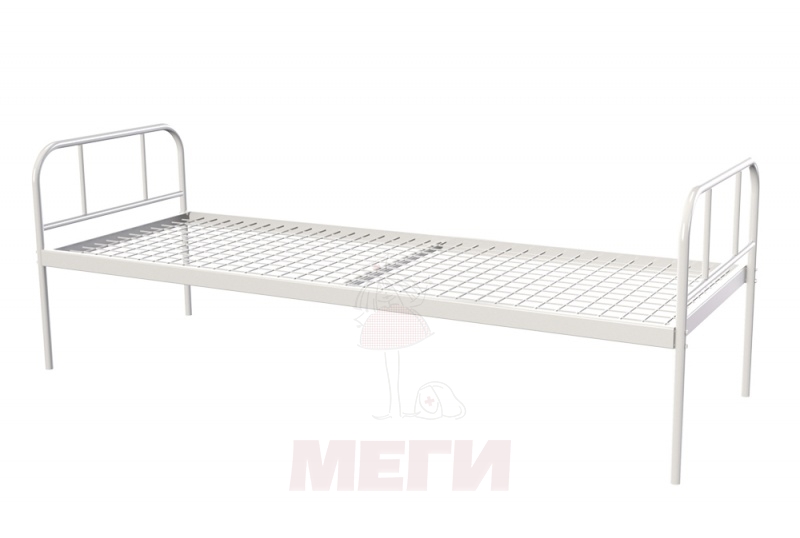 Кровать металлическая общебольничная КФ0-01-МСК (код МСК-122)