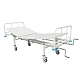 Кровать медицинская функциональная 2-секционная МЕГИ МСК-1102 с винтовой механической регулировкой