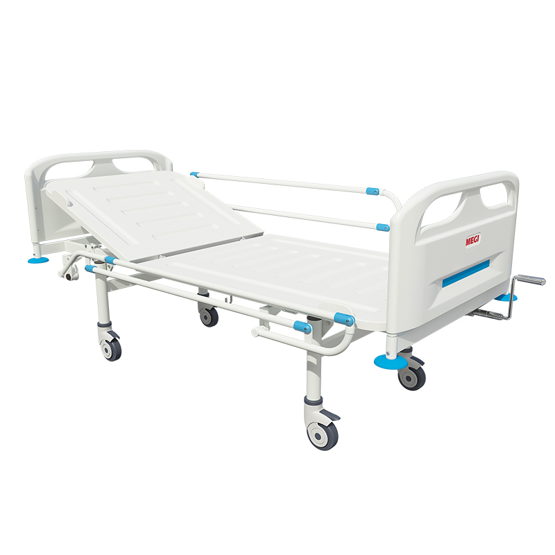 Кровать медицинская функциональная с головным подъемом МЕГИ МСК-3101 с винтовой