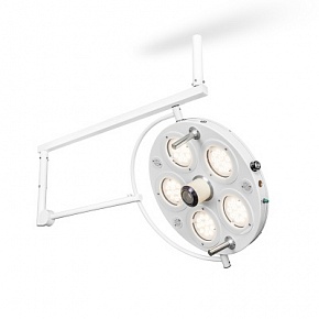 Медицинский хирургический светильник FotonFLY 5С-A (Потолочный 5-ти модульный с видеокамерой с блоком аварийного питания)