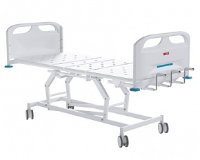 Кровать медицинская функциональная 4-секционная МЕГИ МСК-2171 с винтовой механической регулировкой