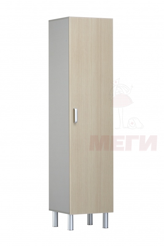 Шкаф медицинский для белья и одежды одностворчатый МЕГИ Титан МД-5507.02